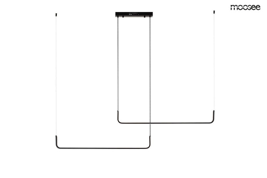 lampă suspendată Shape Duo 120 negruMobCenter
