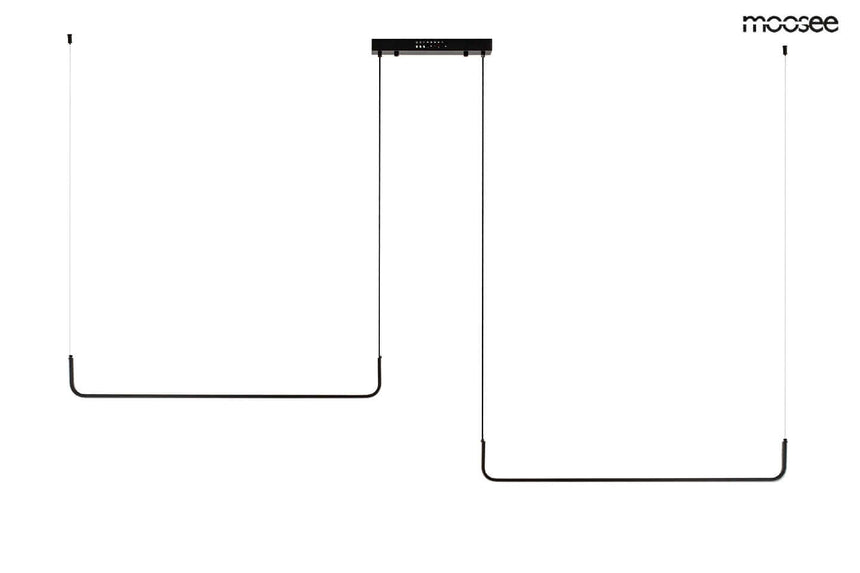 lampă suspendată Shape Duo 120 negruMobCenter