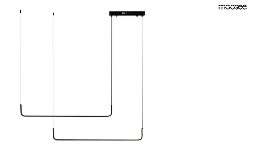 lampă suspendată Shape Duo 120 negruMobCenter