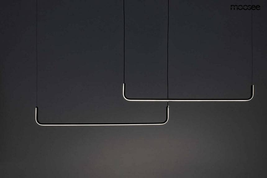 lampă suspendată Shape Duo 120 negruMobCenter