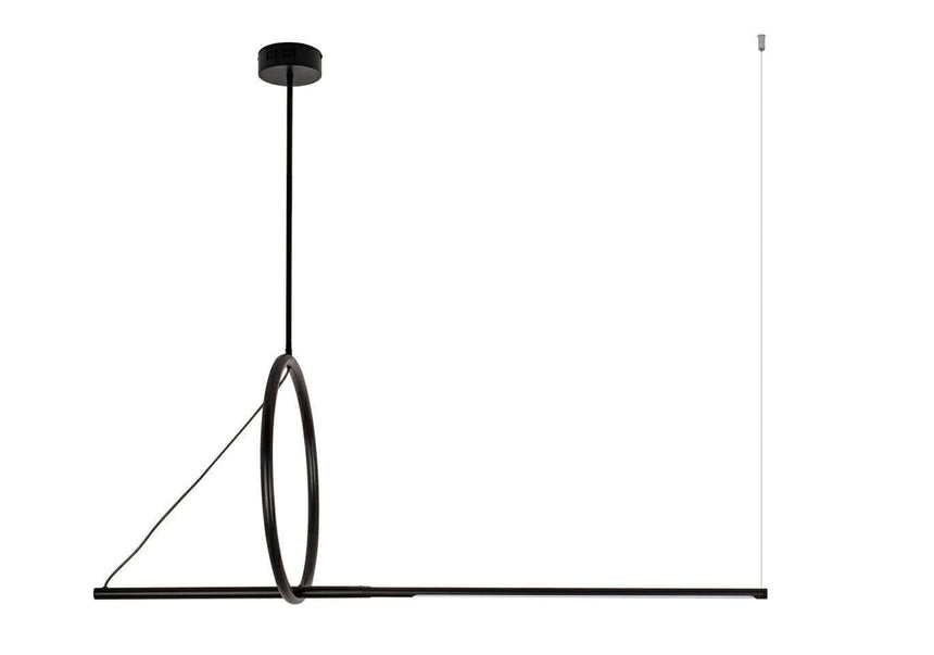 lampă suspendată Stick negruMobCenter