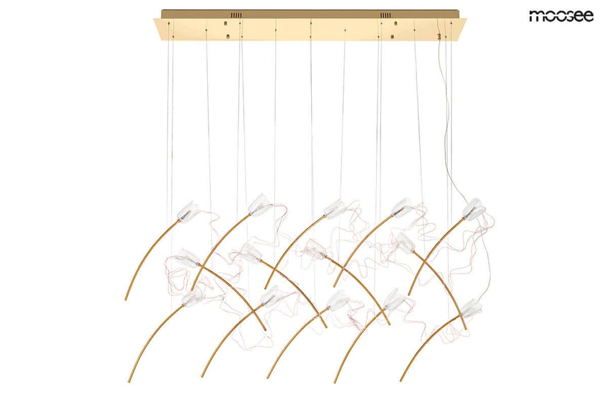 lampă suspendată Tulippe 14 Line aurMobCenter
