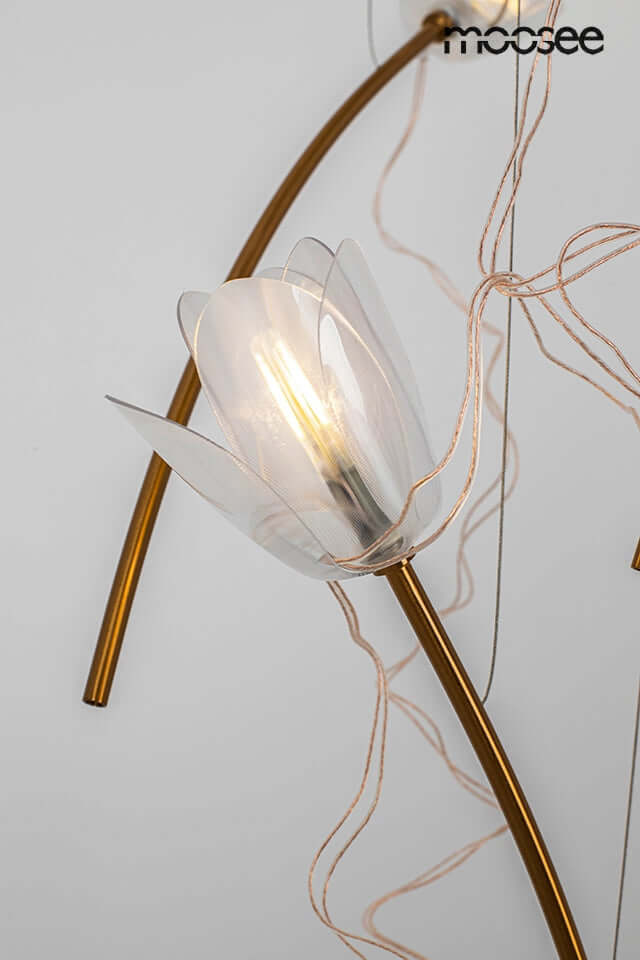 lampă suspendată Tulippe 7 Disc aurMobCenter