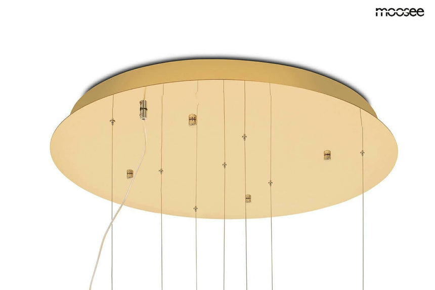 lampă suspendată Tulippe 7 Disc aurMobCenter