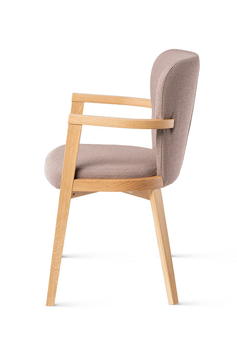 Scaun cu brațe Fameg Lava B-1807 tapițat
