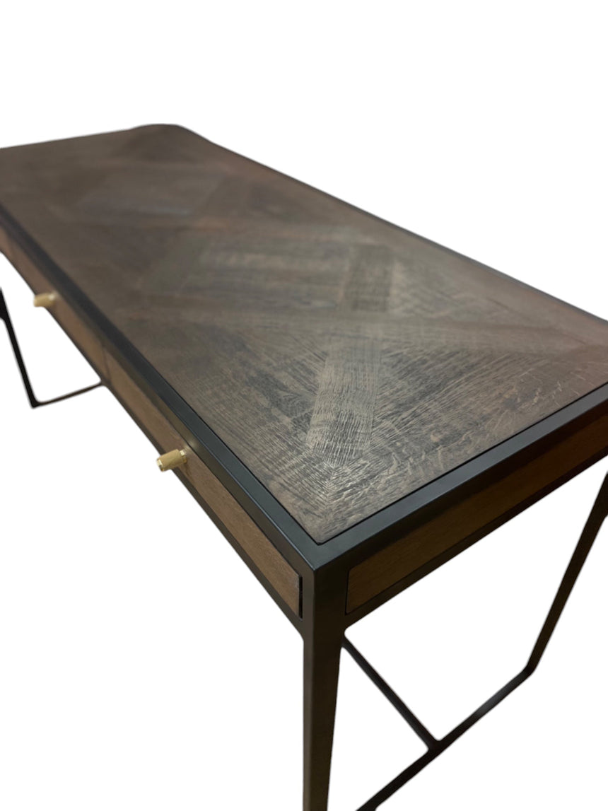 Masă de birou Lumo – stejar masiv 150 × 60 cm