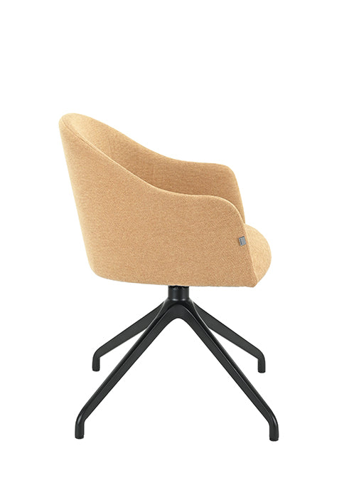 Scaun pivotant Fameg Pop BM-1901/1 cu brațe – tapițat