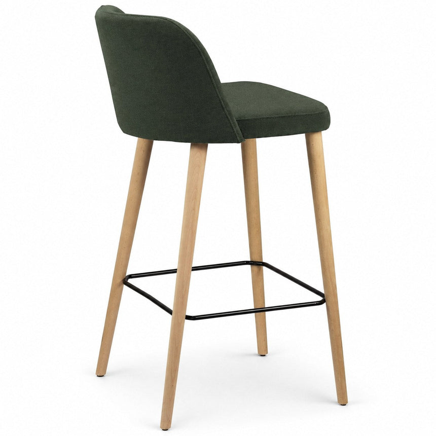 Scaun de bar Remo – spătar jos, înălțime 65/80 cm