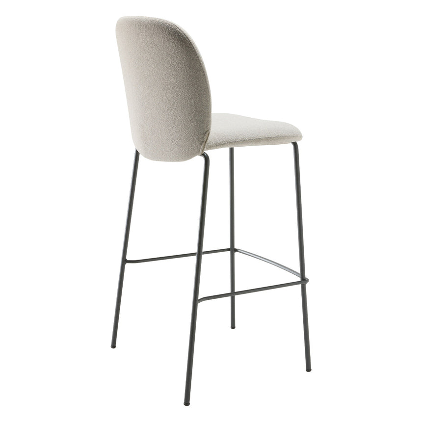 Scaun de bar Mentha Pop tapițat design ecologic