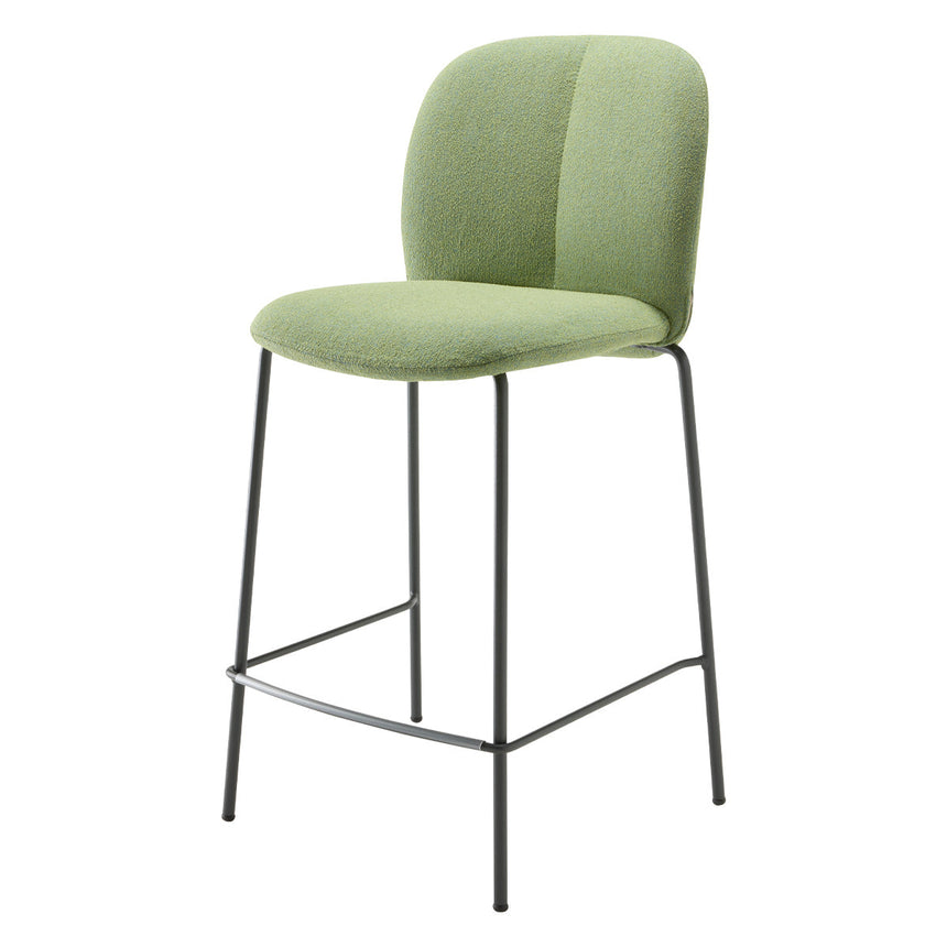 Scaun de bar Mentha Pop tapițat design ecologic