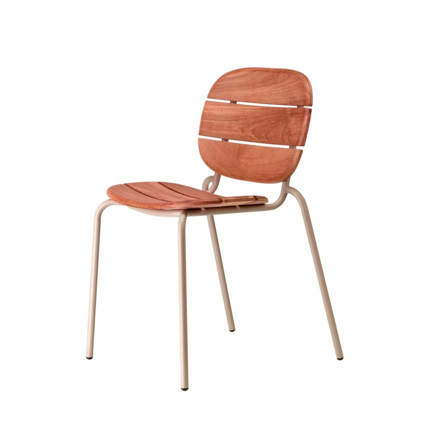 Scaun de terasa Si-Si Wood SCAB - mahon