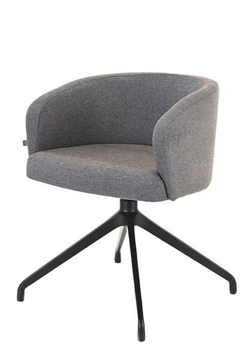 Scaun pivotant Fameg Skip BM-1524 cu brațe – tapițat