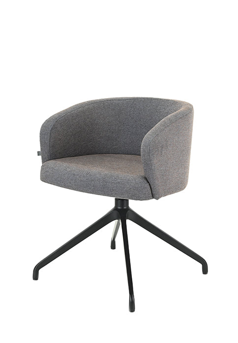 Scaun pivotant Fameg Skip BM-1524 cu brațe – tapițat