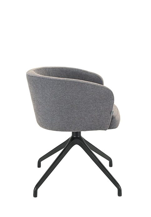 Scaun pivotant Fameg Skip BM-1524 cu brațe – tapițat