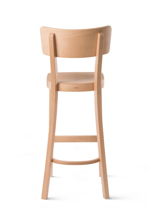 Scaun de bar Fameg Solid BST-9449 - spătar curbat larg