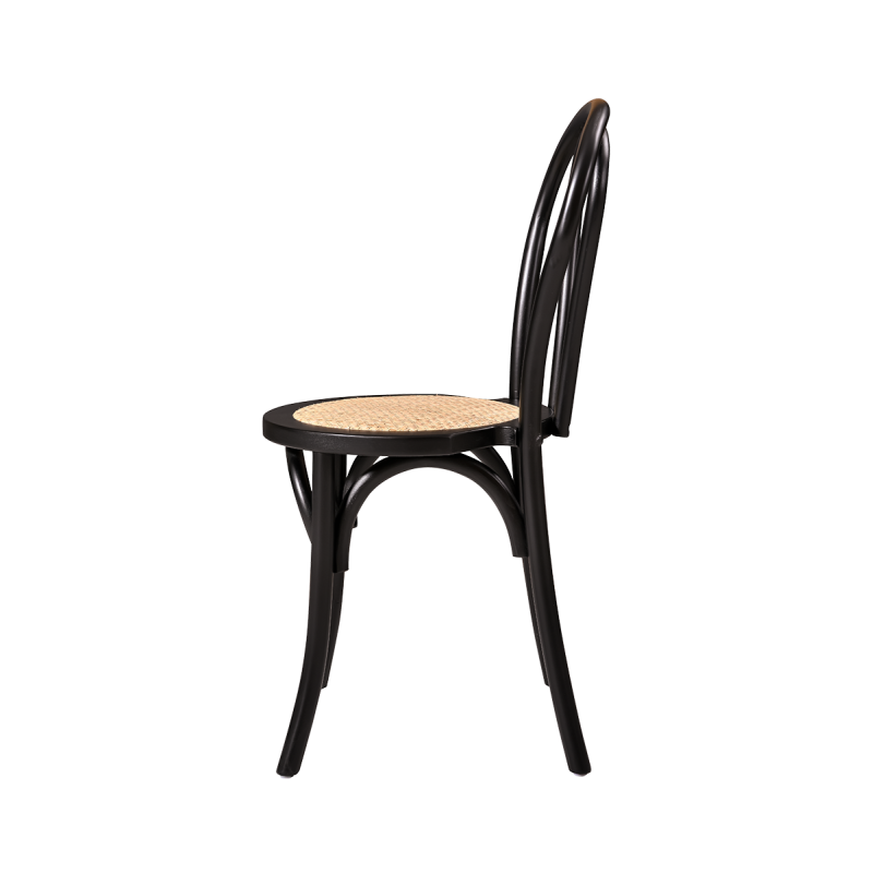 Scaun de nuntă Monet Wood RT, vedere laterală