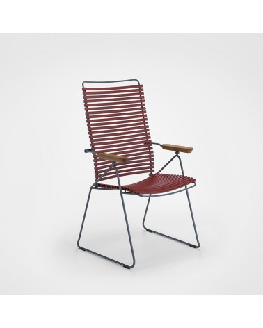 Scaune din metal si aluminiu HE Click II. scaun terasa pe diverse culori
