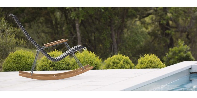 Scaune din metal si aluminiu HE Click balansoar balansoar de terasa pe diverse culori