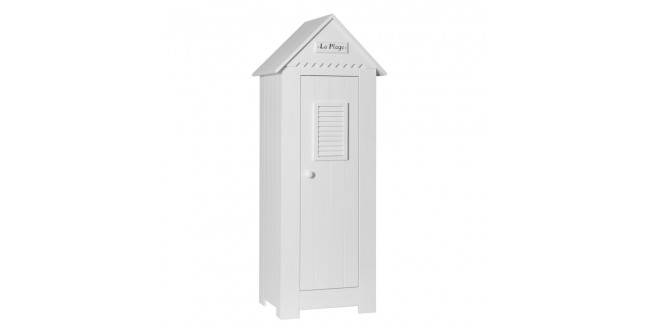 PI Marsylia 1 ajtós szekrény gyerekbútor fehér színben