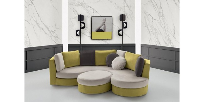 FS Bolero Canapea de designer cu tapițerie personalizată