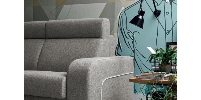FS Didier  Canapea Extensibilă confortabilă cu tapițerie personalizată