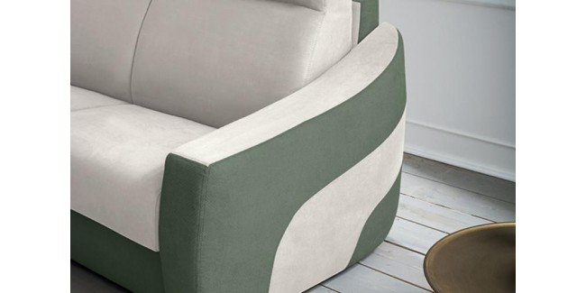 FS Xavier Canapea Extensibilă confortabilă cu tapițerie personalizată