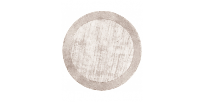 FX Tere ezüst covor circular