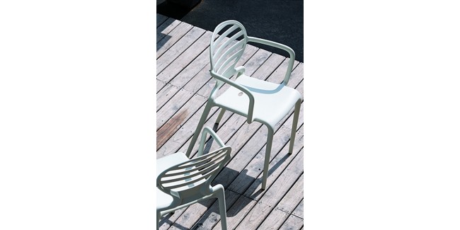 SC Cokka scaun din plastic pentru terasa