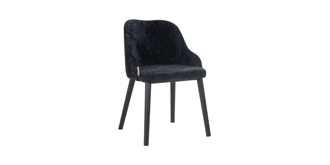 NT Twiggy Black scaun tapitat, elegant, exclusiv