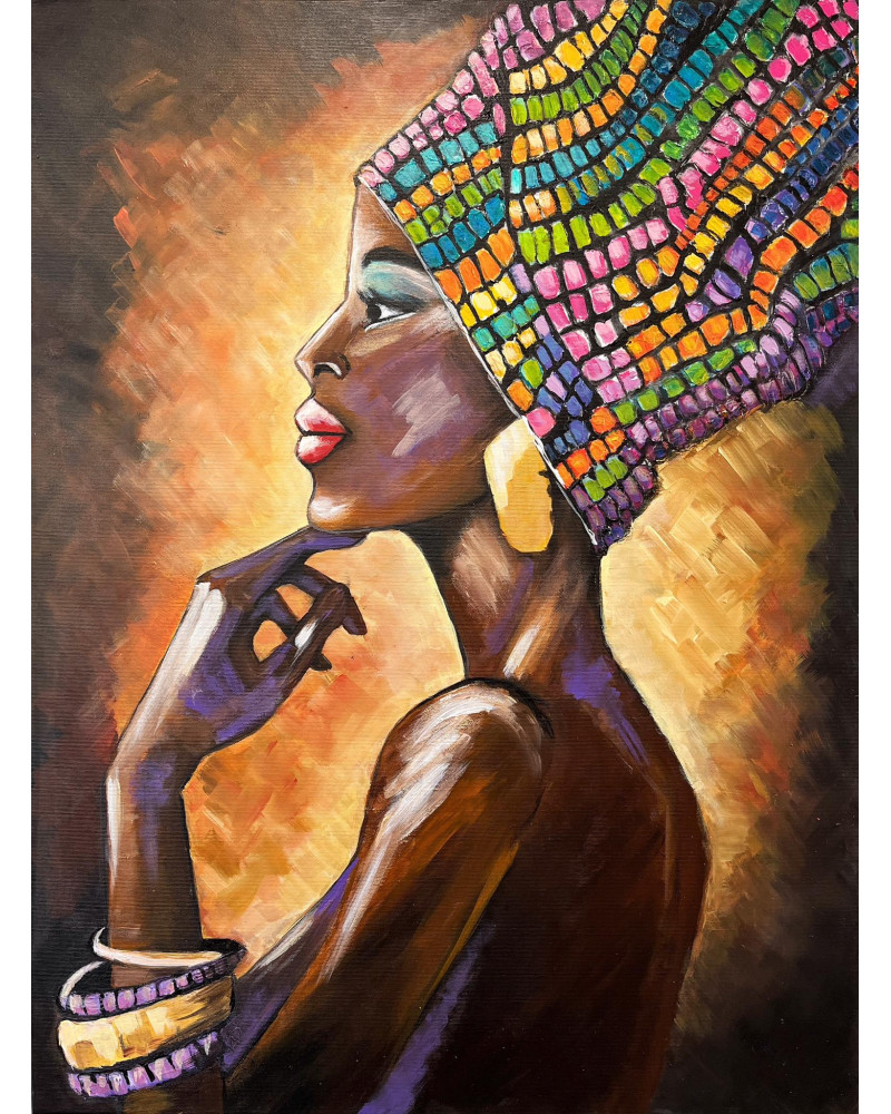 FE Pictura Replica - Femeie africana