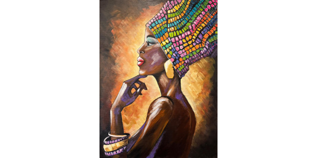 FE Pictura Replica - Femeie africana