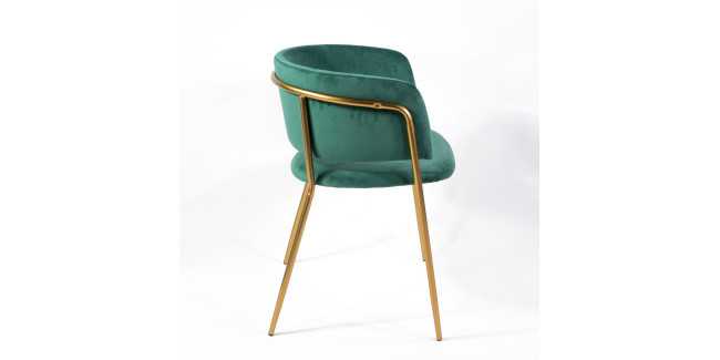 Scaun de dining Mia, culoare verde