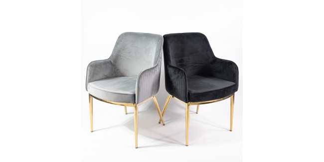 KL Nolan scaun de dining premium, culoare gri