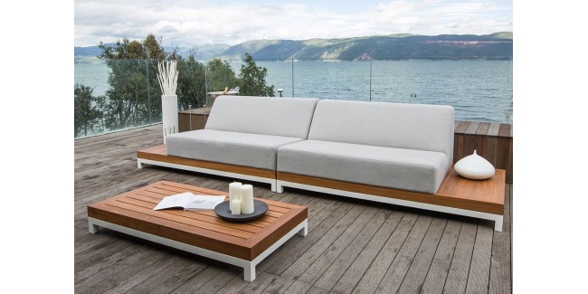 Seturi de exterior, mobilier Lounge NI Ivory Set de terasa