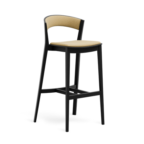 Scaun de bar Paged Archer H-4801 tapițat complet