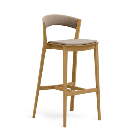 Scaun de bar Paged Archer H-4801 tapițat complet