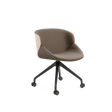 Scaun de ședință Aria B-5303 – rotile, panou de lemn