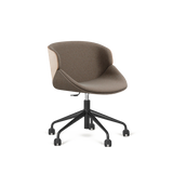 Scaun de ședință Aria B-5305 – 5 raze, panou de lemn