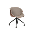 Scaun pivotant Aria Big B-5333 – panou dublu, rotile
