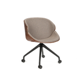 Scaun pivotant Aria Big B-5333 – panou dublu, rotile