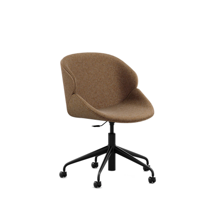 Scaun de birou Aria Big B-5375 – tapițat integral, 5 raze