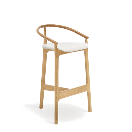 Scaun de bar Paged Evo H-2940 tapițat 78 cm