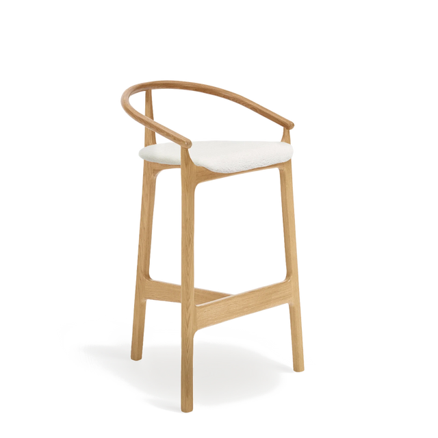 Scaun de bar Paged Evo H-2940 tapițat 78 cm