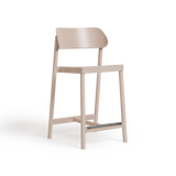 Scaun de bar Paged Nimm H-4590 - spătar din lemn curbat