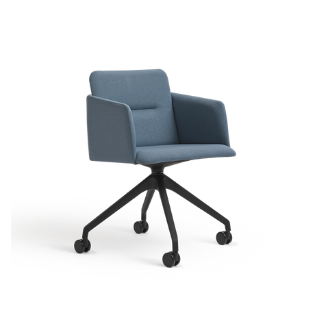 Scaun de ședință Paged Note B-4063 – bază cu role