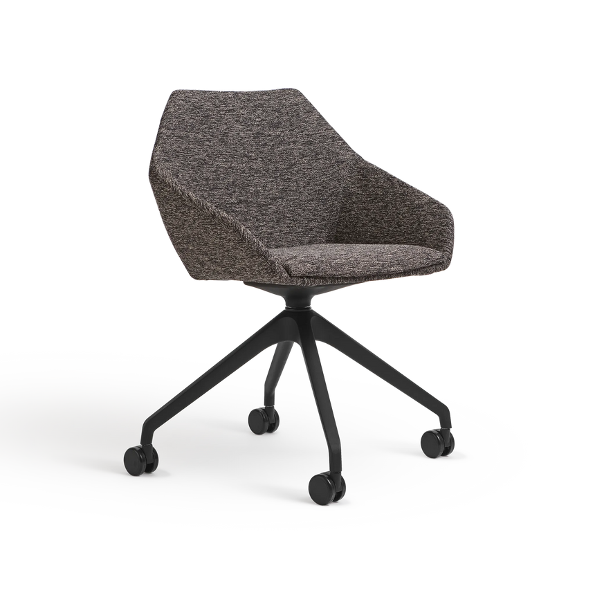 Scaun de ședință Paged Tuk A-5053 – bază cu role