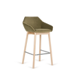 Scaun de bar Paged Tuk H-5051 tapițat 76 cm