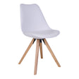 Scaun de dining Bergen – Alb