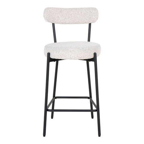Scaun de bar Badalona – Alb