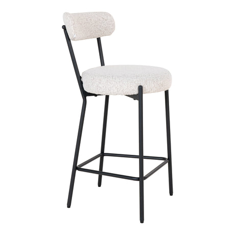 Scaun de bar Badalona – Alb